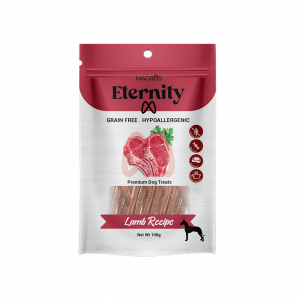 MAGROS ETERNITY GRAIN FREE DOG TREATS SOFT LAMB JERKY STRIP
