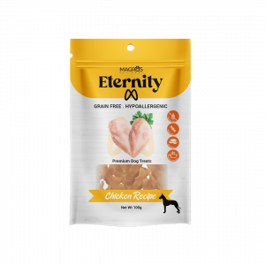 MAGROS ETERNITY GRAIN FREE DOG TREATS CHICKEN JERKY WITH SWEET POTATO TWISTED
