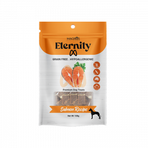 MAGROS ETERNITY GRAIN FREE DOG TREATS SOFT SALMON & FISH SKIN BITES